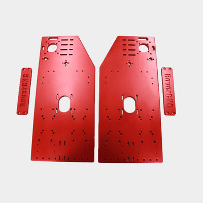 Anodisierte Aluminium-CNC-bearbeitete elektrische Montageplatte mit hoher Haltbarkeit
