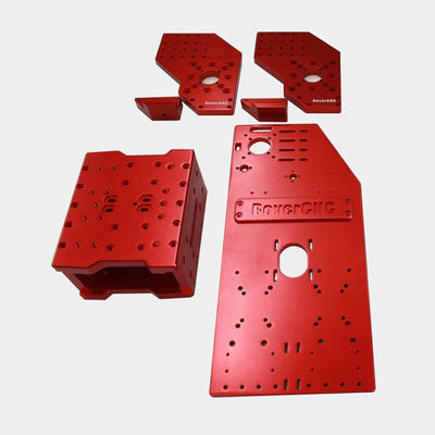 Anodisierte Aluminium-CNC-bearbeitete elektrische Montageplatte mit hoher Haltbarkeit