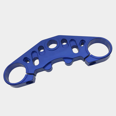 OEM CNC Schmiede Aluminiumlegierung Ober CNC-bearbeitetes Motorrad Top Triple Clamp Oberer Gabelhalter Panel