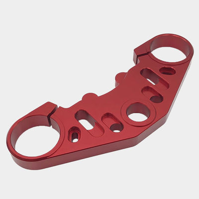 OEM CNC Schmiede Aluminiumlegierung Ober CNC-bearbeitetes Motorrad Top Triple Clamp Oberer Gabelhalter Panel
