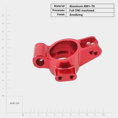 Pulverbeschichtung Anodisierung Sandblasen Aluminium Ersatzteile CNC-Bearbeitung Service