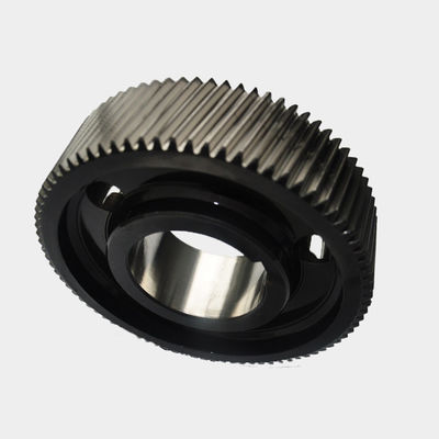 Anpassungsstück für Stahlgetriebe, Pinion-Übertragungssporn, Helicalgetriebe für Verarbeitungsmaschinen, CNC-Fräsmaschine