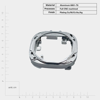 100%ige Inspektion von angepassten Aluminium-Diecast-Teilen mit hoher Präzision