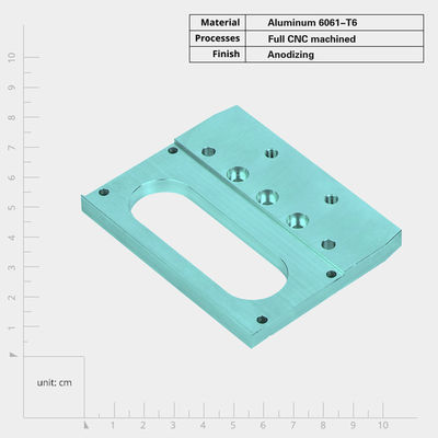 Präzisionstoleranz 0,01 mm-0,05 mm CNC-bearbeiteter Prototyp für verschiedene Anwendungen