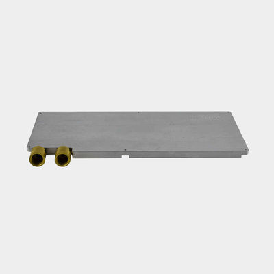 Aluminium-Kaltplatten-Wärmewaschbecken mit hoher Durchflussrate und Schraubmontageverfahren