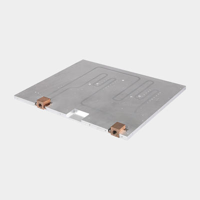 Kupferrohr Aluminium Flüssigkeitskühler Wärmebecken Wasserkühlblock Wärmebecken für Inverter