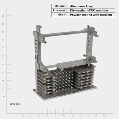 Customized OEM Aluminium Gießradiator Gießwärmebecken Vielseitigkeit