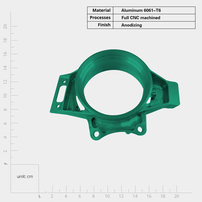 Bearbeitete CNC-Präzisionsteile 0,001 mm mit 5-Achsen-Fortschrittstechnologie