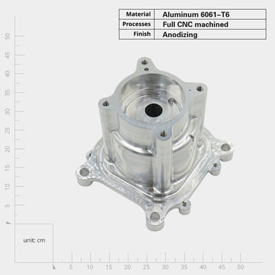 Spezielle Dienstleistungen für die Verarbeitung von Leichtbau-Aluminium-CNC-Bearbeitungs- und Drehteilen